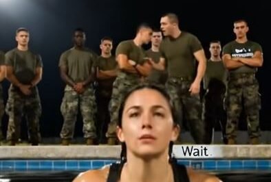 “GET IN THE WATER, MA’AM—OR I’LL THROW YOU IN MYSELF.”