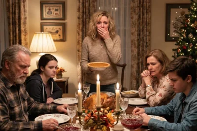 **“GIVE BACK THE $50,000 OR YOU’RE NOT WELCOME HERE.”  My father pointed at me across the Thanksgiving table — and what happened next shattered our entire family.**