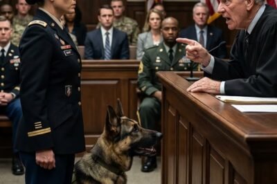 “The Judge Mocked a Disabled Marine for Wearing Her Medal — He Didn’t Notice Who Had Just Walked In Behind Her.”