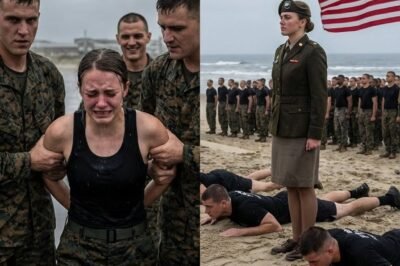 THEY THOUGHT SHE WAS THE WRONG WOMAN TO FRAME. FORTY-SEVEN SECONDS LATER, 98 NAVY SEALS REALIZED THEIR MISTAKE.