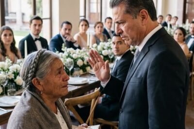 MI HIJO ME DETUVO EN LA BODA DE MI NIETA: “NO ESTÁ EN LA LISTA, MAMÁ”. Volví a casa… y todo cambió.