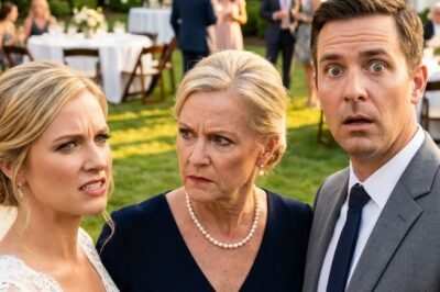 AT MY SON’S WEDDING, MY DAUGHTER-IN-LAW CALLED ME “THE WOMAN WE HAVE TO TOLERATE.” TEN SECONDS LATER, HER FATHER REALIZED WHO I WAS — AND THE ENTIRE ROOM CHANGED TEMPERATURE.