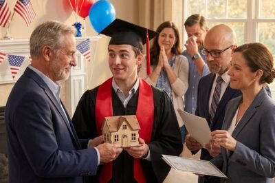 **“I know you paid off the $680,000 mortgage… but we’re giving the house to your brother as his graduation gift. And no—you’re not invited to the party.”  My father said it like he was commenting on the weather. Three days later, his big celebration turned into a lesson none of them will forget.**