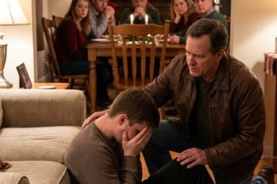 **MY SON TEXTED: “DON’T COME FOR CHRISTMAS.”  I SHOWED UP ANYWAY — AND FOUND HIM CHAINED UP WHILE HIS IN-LAWS FEASTED IN HIS HOUSE. WHAT I DID NEXT BECAME A LEGEND.**