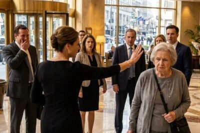 “DON’T TALK TO HER — SHE’S JUST HERE TO HELP WITH THE KIDS.” THEY SAID THAT… IN THE HOTEL I OWNED.