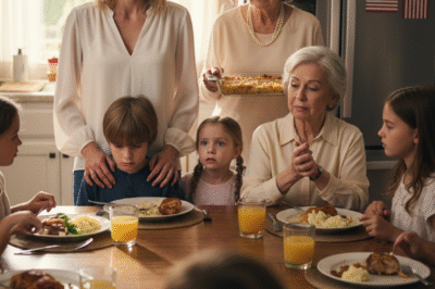 **On an ordinary Tuesday night, I walked into my in-laws’ house and found my children sitting in front of completely empty plates while their cousins ate their third helping of lasagna off the “good” china… and eighteen minutes later, I quietly decided I was done being their private ATM — and that something in this family was about to crack in a way none of them ever expected.**