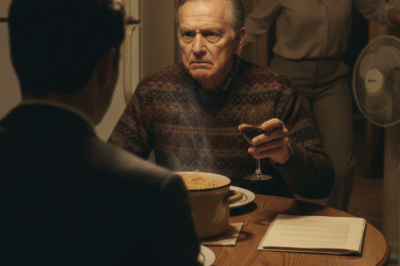 “During dinner, my billionaire son asked why I hadn’t moved into the $850,000 house he bought me. I told him, ‘I never got a house.’ Then the whole table turned toward my ‘most thoughtful’ daughter — and her face went dead white.”