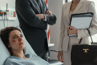 **“I survived the crash that should’ve killed me—and the $29 million nobody knew about.  My husband never visited. He said he didn’t have time or money for a ‘loser.’ But when he finally walked into my hospital room with his new wife… she took one look at me and screamed, ‘Oh my God… she’s mine.’”