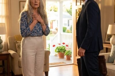 **MY HUSBAND MADE A BET IN 1985 —  “STAY WITH ME FOR 40 YEARS AND I’LL GIVE YOU SOMETHING IMPOSSIBLE.” I LAUGHED… UNTIL A STRANGER IN A SUIT RANG MY DOORBELL.**