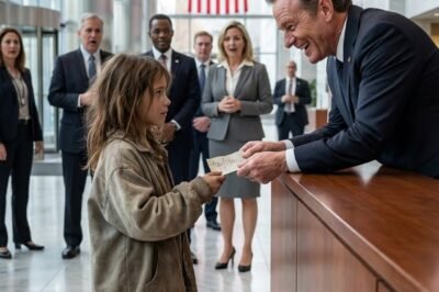 **“I just want to see my balance,” she whispered.  The millionaire laughed— until the screen nearly made him fall out of his chair.**