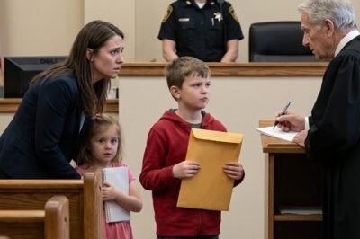 I was losing the custody hearing. My ex’s lawyer kept calling me “too broke to parent.” The judge was already nodding. Then my seven-year-old stood up with an envelope she stole from her father’s safe. When the judge opened it, the room flipped upside down.