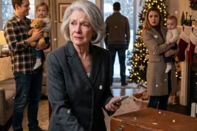 MY SON CANCELED CHRISTMAS LIKE I’D NEVER EXISTED — AND AT DINNER MY DAUGHTER TOLD ME TO EAT IN THE KITCHEN WITH “THE HELP.” I DIDN’T ARGUE. I JUST STOOD UP, TOOK MY PURSE, AND WALKED OUT — AND THEY HAD NO IDEA WHAT I’D BEEN PREPARING FOR MONTHS.