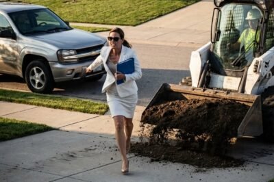 HOA PARKED IN MY DRIVEWAY — SO I BUILT A CONCRETE WALL AROUND HER CAR.  If you ask me when my quiet life died, I can tell you the exact moment.