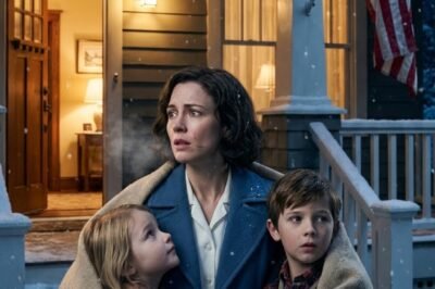 AT 4:32 A.M., MY DOOR STARTED POUNDING— AND MY NEPHEW WAS STANDING THERE HALF-FROZEN, HIS LITTLE SISTER STRAPPED TO HIS BACK, LIKE MY BROTHER’S MANSION HAD FINALLY SPAT THE TRUTH ONTO MY PORCH.