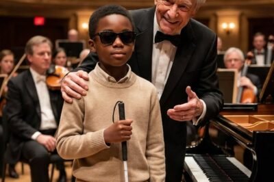 A Famous Pianist Mocked a Blind Black Teen—Then Handed Him the Piano as a Joke. The Hall Was Laughing… Until the First Note Fell Silent