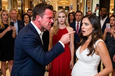 The CEO raised his hand in a luxury mall—never realizing the quiet security guard nearby was about to end his empire.