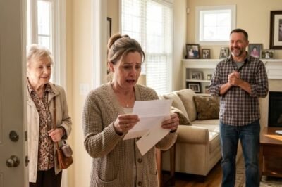 While I Sat in the Hospital Watching My Husband Die, My Daughter Mortgaged My House for Her Husband’s Business. When I Came Home, She Said, “He Needed It More Than You.” I Picked Up My Purse and Answered, “Then Don’t Complain About What Happens Next…”