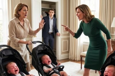A Widowed Millionaire Hid Inside His Own Mansion to Watch How His Girlfriend Treated His Triplets—What He Witnessed Changed Everything…