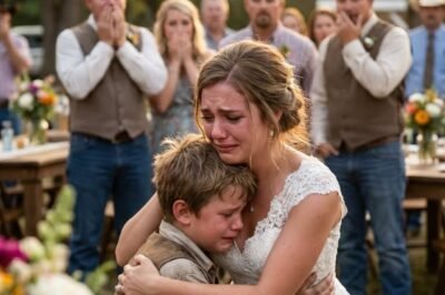 A Hungry Boy Asked for Food at a Lavish Wedding—Then He Looked Up and Recognized the Bride as His Missing Mother. What the Groom Did Next Left the Entire Room in Tears…
