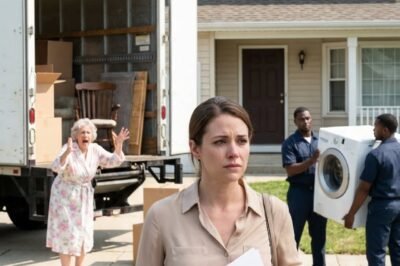 My mother-in-law spent years mocking my “fake job” because I worked from home. The day I finally walked out, she laughed—until the moving truck arrived.