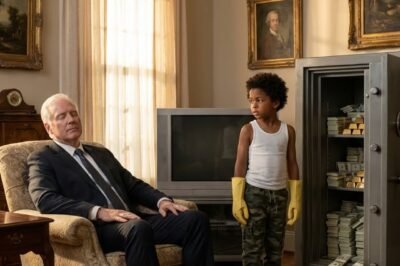 A billionaire pretended to sleep to test his housekeeper’s son. What the boy did next shattered everything he believed about people.