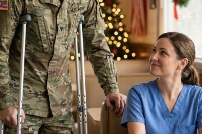 “Can I Share This Table?” the Disabled Navy SEAL Asked the Nurse — What Happened Next Left an Entire City in Shock…