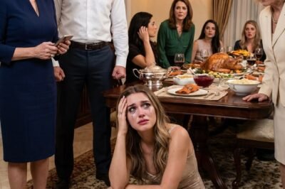 AT A FAMILY DINNER IN LOS ANGELES, MY SON-IN-LAW STOOD UP AND ѕιɑρρᴇᴅ MY DAUGHTER IN FRONT OF EVERYONE — AND HIS MOTHER ACTUALLY CLAPPED. I DIDN’T RAISE MY VOICE. I JUST PICKED UP MY PHONE, DIALED ONE NUMBER… AND HOURS LATER, THEY FINALLY LEARNED WHO THEY HAD PROVOKED.