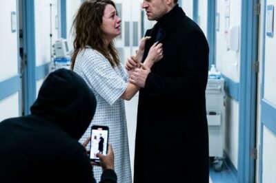 THE MOMENT MY HUSBAND SAW THE BABY, HIS FACE TURNED WHITE — “CALL THE POLICE. NOW.” I asked why… and his answer made my knees buckle. 😳