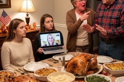 ON THANKSGIVING, MY SISTER EXPOSED MY $12.6 MILLION — AND MY FAMILY TURNED ON ME, DEMANDING I “DO THE RIGHT THING” AND GIVE IT TO HER. I ENDED THEIR PLANS WITH ONE SENTENCE.