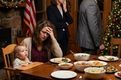 **CHRISTMAS DINNER STOPPED  THE MOMENT MY BABY CRIED— BUT NOT FOR THE REASON YOU THINK. MY SISTER CROSSED A LINE… AND MY HUSBAND ENDED EVERYTHING WITH JUST TWO WORDS.**