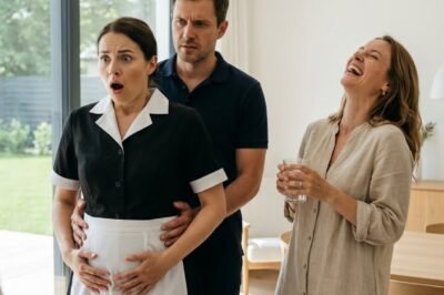 MY HUSBAND THREW ME OUT FOR “THE MAID WHO’S PREGNANT WITH HIS CHILD”… AND I JUST SMILED — BECAUSE I KNEW THE BABY WASN’T HIS AT ALL.