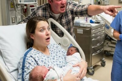 A MOTHER GAVE BIRTH TO TWO BABIES OF DIFFERENT COLORS — AND WHAT HER HUSBAND DISCOVERED LEFT THE ENTIRE HOSPITAL SPEECHLESS.