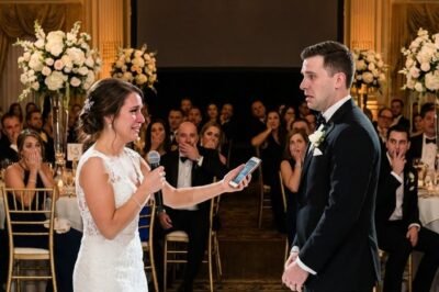 **“I WENT TO THE GROOM’S ROOM JUST TO FIND MY BRACELET. INSTEAD, I HEARD HIM CALL ME A ‘FAT PIG’ AND BRAG ABOUT TAKING MY FAMILY’S MONEY AFTER THE WEDDING. I FROZE. THEN I HIT RECORD. AND WHEN I STOOD ON THE WEDDING STAGE WITH THE MIC… I DIDN’T SAY MY VOWS— I EXPOSED EVERYTHING.”**