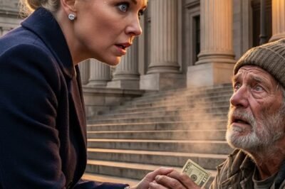 **“DON’T GO HOME TONIGHT.”  THE HOMELESS MAN I HELPED EVERY DAY FINALLY SPOKE—AND WHAT HE SAID CHANGED EVERYTHING**