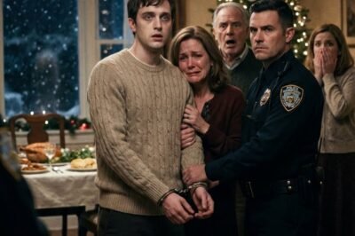 ON CHRISTMAS EVE, MY OWN BROTHER PUT HANDCUFFS ON ME—IN FRONT OF OUR ENTIRE FAMILY. HE CALLED ME “DANGEROUS.” BY MORNING, A HOMELESS MAN WALKED INTO COURT… AND EVERYTHING UNRAVELED.