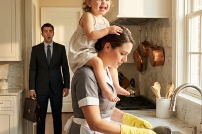 The Millionaire Came Home Early — And What He Saw in His Kitchen Almost Brought Him to His Knees