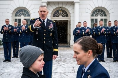 I BROKE FORMATION IN A BLIZZARD TO HELP A CHILD — AND A WEEK LATER, I WAS SUMMONED BY THE ADMIRAL HIMSELF.