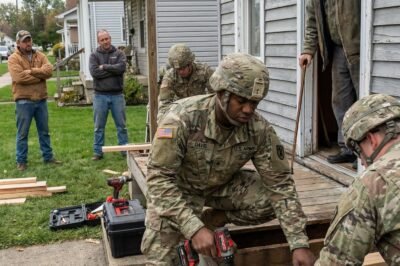 I WATCHED SOLDIERS REBUILD MY ELDERLY NEIGHBOR’S PORCH AFTER HIS OWN CHILDREN WALKED AWAY FROM HIM — BECAUSE HE WAS POOR.