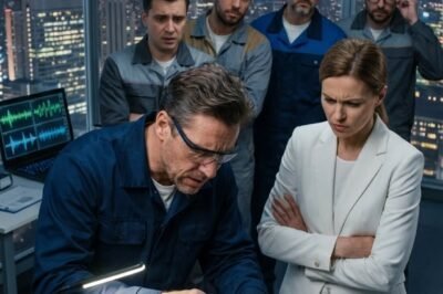 “IF YOU CAN FIX THIS ENGINE, I’LL MARRY YOU,” THE CEO MOCKED—  AND THE HUMBLE MECHANIC QUIETLY SAID, “I ACCEPT.”