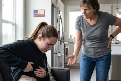 MY SISTER RIPPED OPEN MY SURGICAL STITCHES—BUT EIGHT MINUTES LATER, ONE SENTENCE ENDED HER ACT FOREVER.