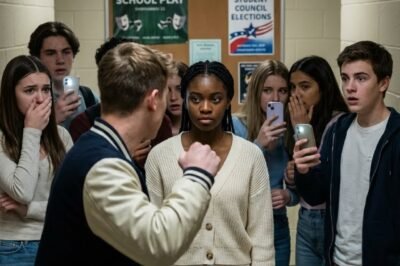 THE SCHOOL BULLY LAID A HAND ON THE QUIET GIRL — TEN SECONDS LATER, HE LEARNED EXACTLY WHO HE’D BEEN MESSING WITH.