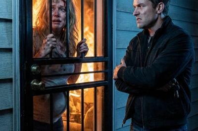 **HER HUSBAND LOCKED HIS PREGNANT WIFE INSIDE A BURNING HOUSE  TO PLEASE HIS MISTRESS — BUT WHAT HAPPENED NEXT SHOOK THE ENTIRE NEIGHBORHOOD.**