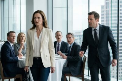 At my father’s 60th birthday dinner, my family decided to erase me. “We’re giving you space to grow up,” my mother said, cutting me off at the table. Then a man in a tailored suit walked into the 5-star restaurant. “Ms. Williams,” he said calmly, “your helicopter is ready.” The room froze. And what the waiter whispered next left my family speechless…