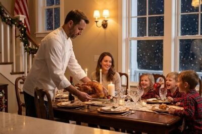 EVERY CHRISTMAS, THEY SAID, “THERE ISN’T ENOUGH ROOM FOR YOU AND THE KIDS.” SO I MADE SURE THERE WAS—JUST NOT FOR THEM.