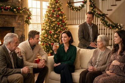 When my husband’s mistress got pregnant, his entire family told me to leave my own house. I smiled… and said one sentence. Every face in that room collapsed.