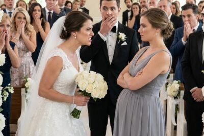 AS I RAISED THE KNIFE TO CUT THE WEDDING CAKE, MY SISTER HUGGED ME AND WHISPERED, “DO IT. NOW.”