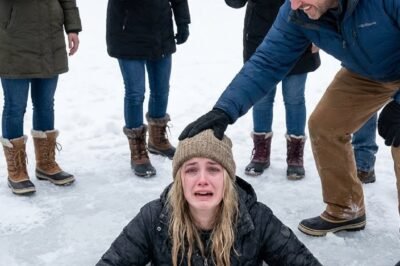 THEY PUSHED MY DAUGHTER INTO A FROZEN LAKE AND LAUGHED — SO I MADE ONE PHONE CALL THAT ENDED THEIR ENTIRE FAMILY EMPIRE.