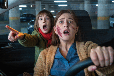 WE HAD JUST REACHED THE CAR WHEN MY DAUGHTER WHISPER-SCREAMED, “TURN OFF YOUR PHONE. NOW.”