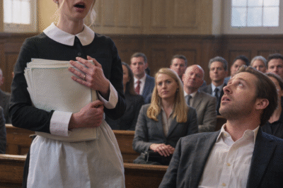 “I WILL DEFEND HIM.” The Lawyer Never Showed Up—And a Quiet Housekeeper Rose from the Back of the Courtroom…