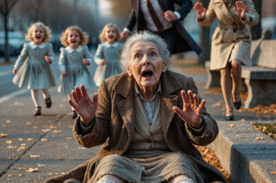 The Millionaire’s Triplet Daughters Had Been Blind Since Birth—Until an Elderly Beggar Turned Their World Inside Out…